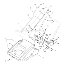 Page B Diagram and Parts List for 31AE162-401 1999 Yard Man Snow Blower